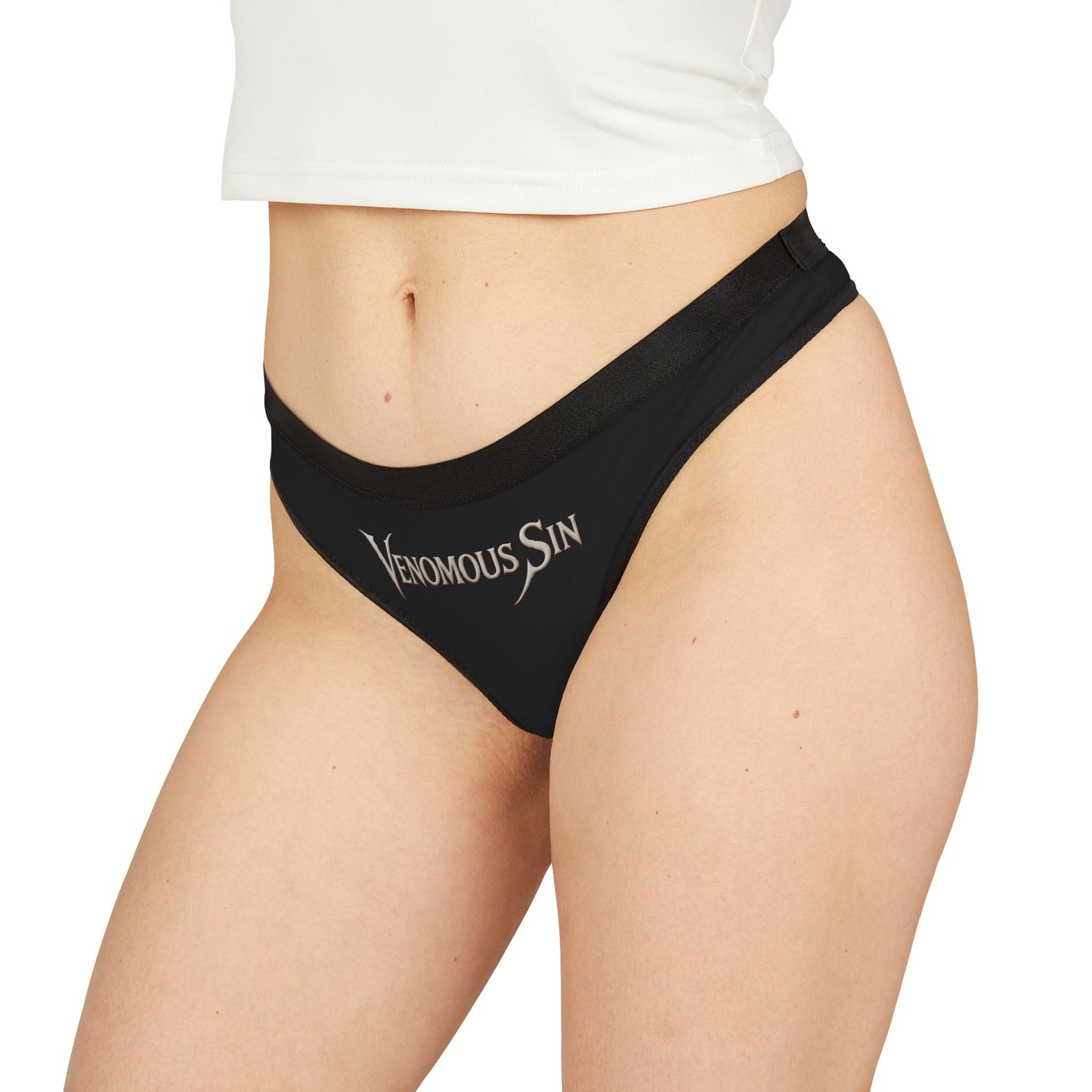 Stylish Women's Thongs - Venomous Sin Design