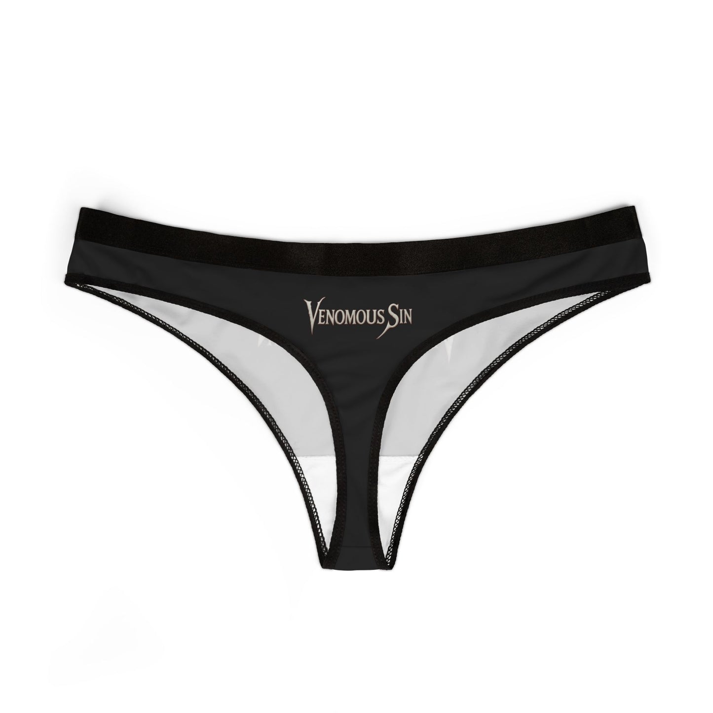 Stylish Women's Thongs - Venomous Sin Design